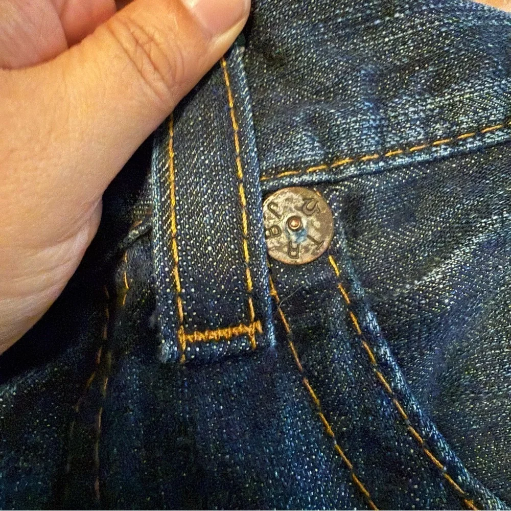 True Religion Section Row Seat Bootcut Jeans 36x34 Vintage Y2K USA Made Unique